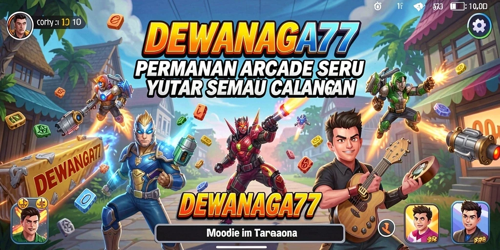 Tampilan gameplay seru dari DEWANAGA77 yang menantang.