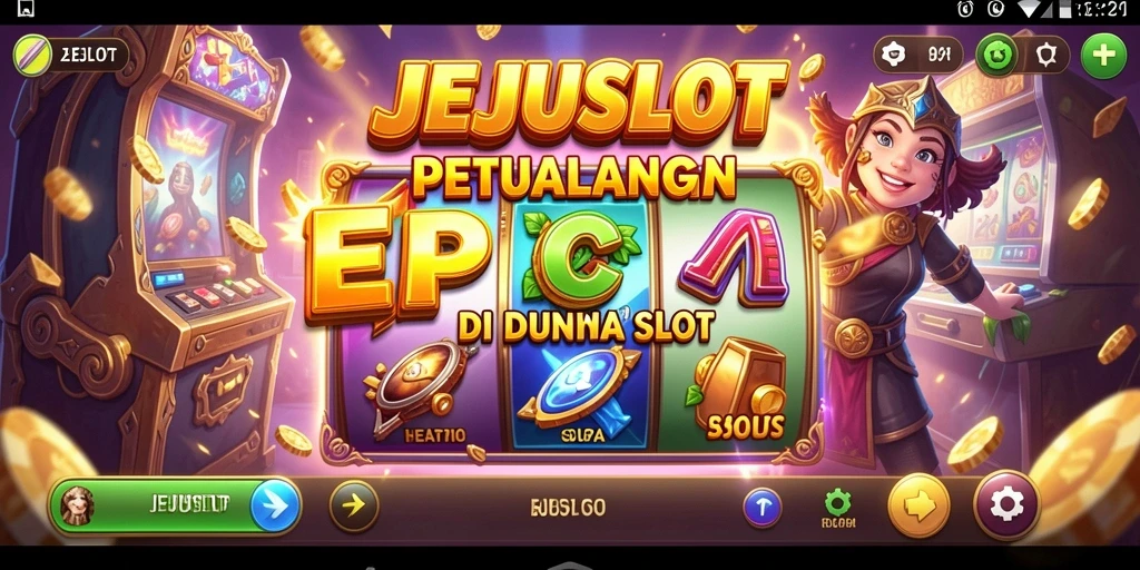 Tampilan gameplay seru dan dinamis di JEJUSLOT.