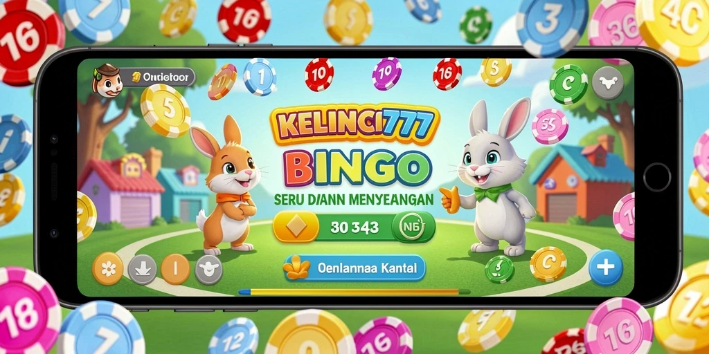Tangkapan layar KELINCI777 menunjukkan aksi seru permainan Bingo.