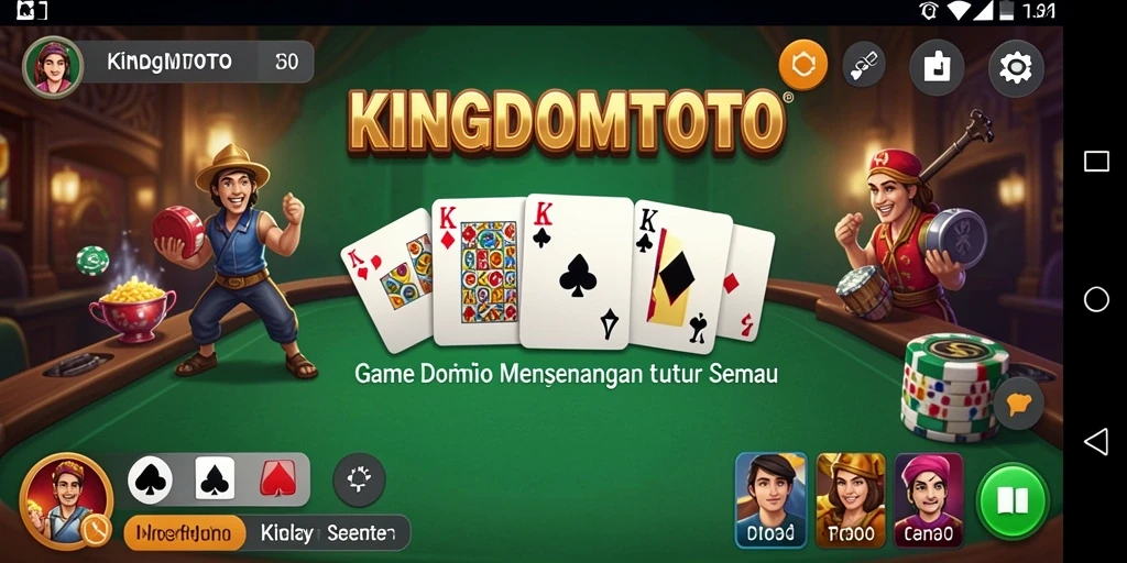 Tampilan gameplay KINGDOMTOTO yang menarik dan dinamis.