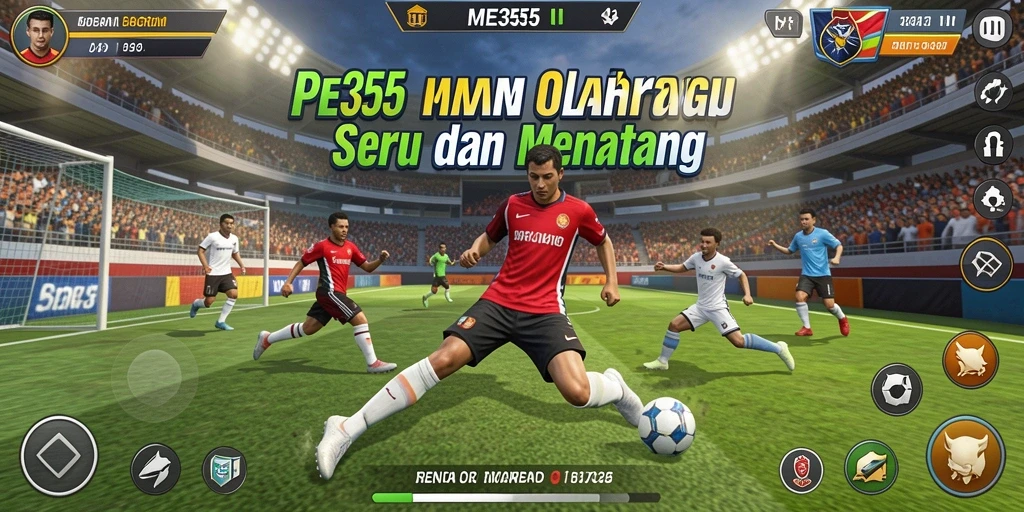 Tampilan gameplay <strong>ME355</strong> yang mendebarkan dengan berbagai olahraga.