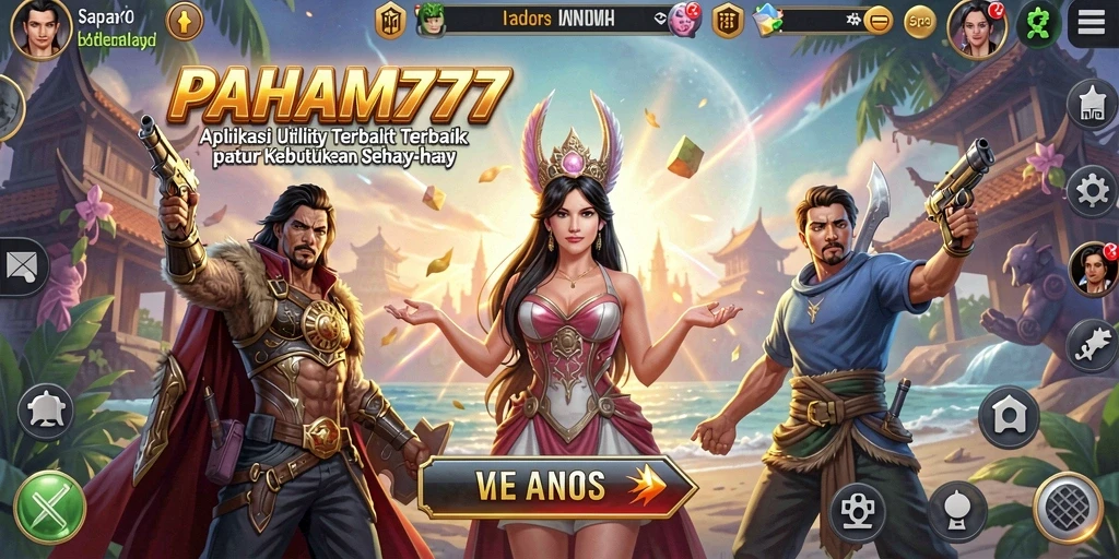 Screenshot dari PAHAM777 menampilkan antarmuka intuitif dan fitur pengingat.
