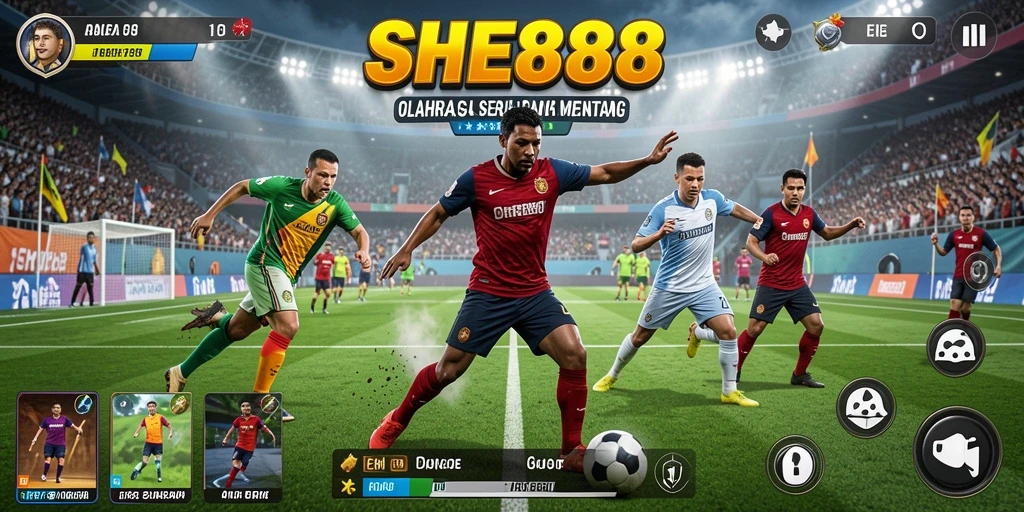 Tampilan aksi seru dalam gameplay SHE888 yang menampilkan momen menarik.