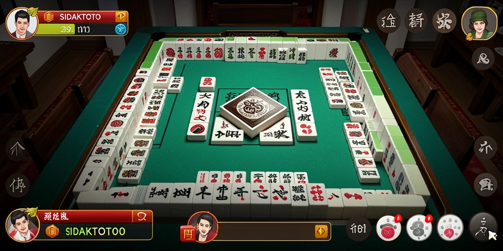 Tampilan gameplay Mahjong yang menarik di SIDAKTOTO.